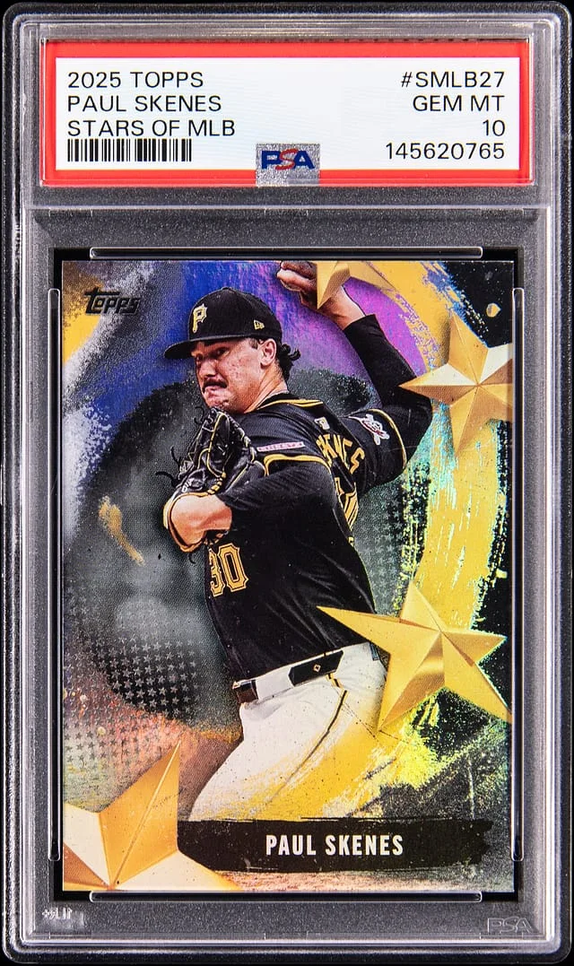 2025 Topps Paul Skenes Stars of MLB #SMLB-27 card image