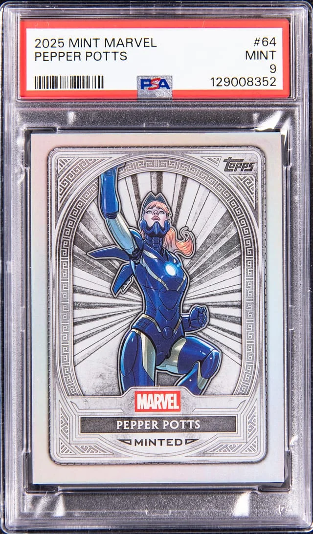 2025 Topps Pepper Potts Mint Marvel #64 card image