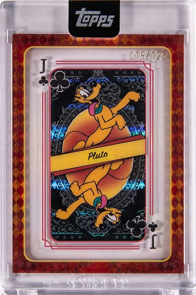 2025 Topps Pluto - Topps Encased Disney Mint Queen of Hearts Acetate #QH-14 card image
