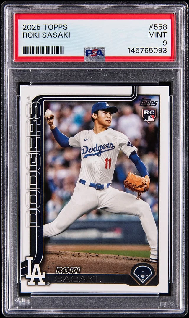 2025 Topps Roki Sasaki #558 card image