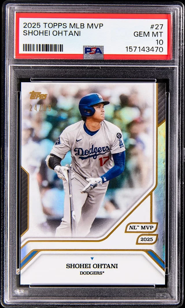 2025 Topps Shohei Ohtani MLB MVP #27 card image