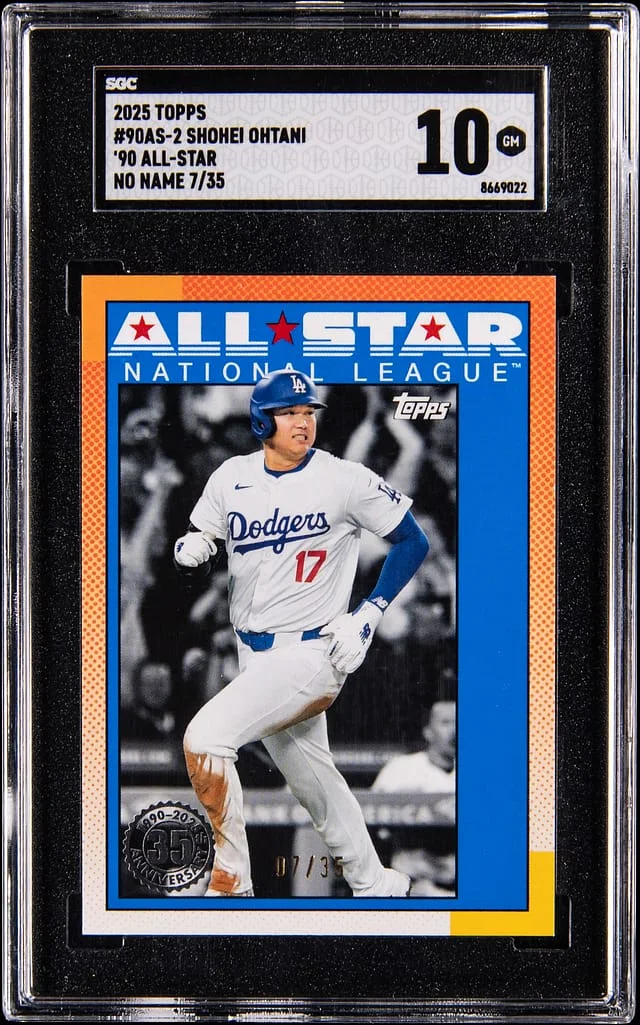 2025 Topps Shohei Ohtani 90 All-Star No Name #90AS-2 card image