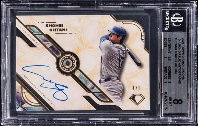 2025 Topps Shohei Ohtani Diamond Icons Diamond Relic Autographs #DRA-SO card image