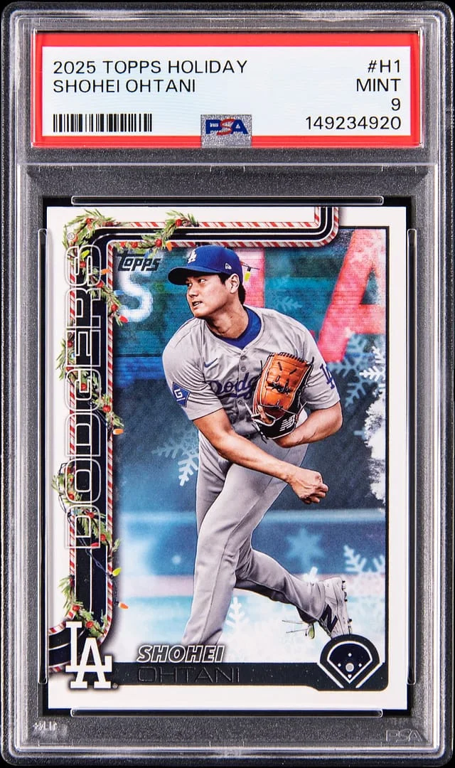 2025 Topps Shohei Ohtani Holiday #H1 card image