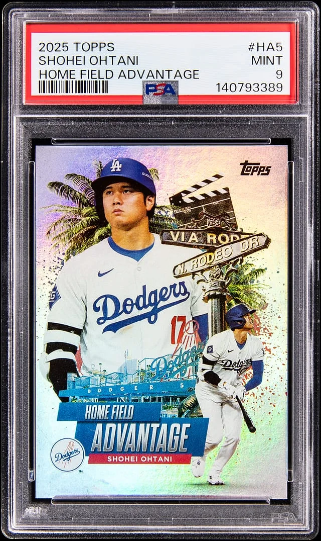 2025 Topps Shohei Ohtani Home Field Advantage #HA-5 card image