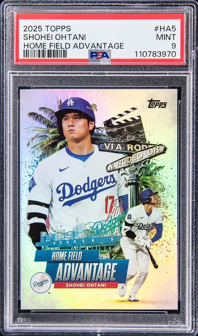2025 Topps Shohei Ohtani Home Field Advantage #HA5 card image