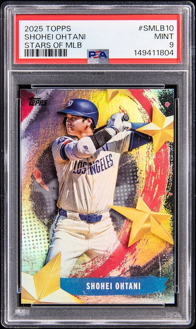 2025 Topps Shohei Ohtani Stars of MLB #SMLB-10 card image