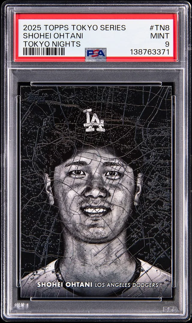 2025 Topps Shohei Ohtani Tokyo Series Tokyo Nights #TN-8 card image