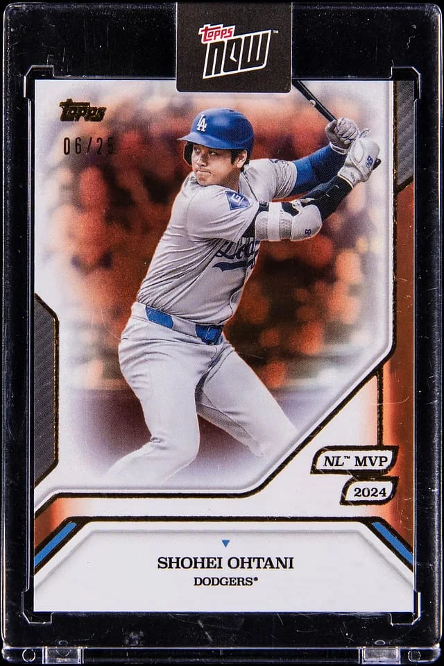 2025 Topps Shohei Ohtani - Topps Encased NL MVP 2024 #19 card image