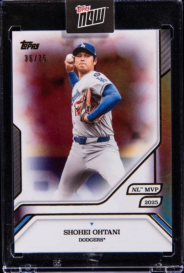 2025 Topps Shohei Ohtani - Topps Encased NL MVP 2025 #22 card image