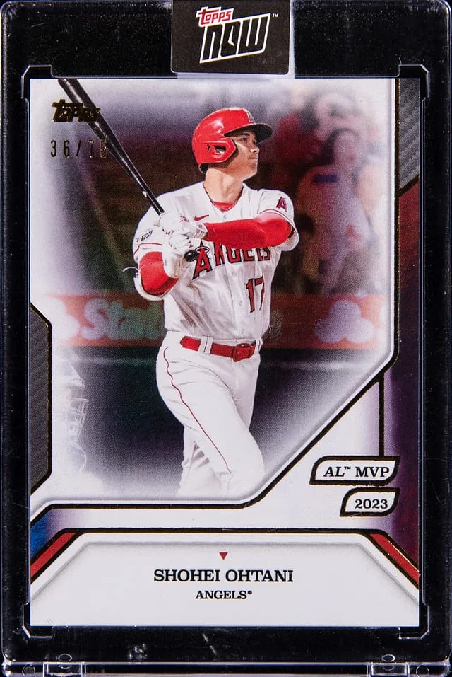 2025 Topps Shohei Ohtani - Topps Encased AL MVP 2023 #8 card image