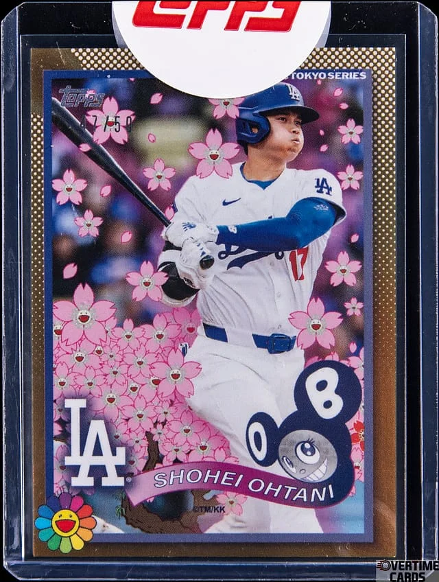 2025 Topps Shohei Ohtani - Topps Sealed Murakami Tokyo Series Gold Foil #1 card image