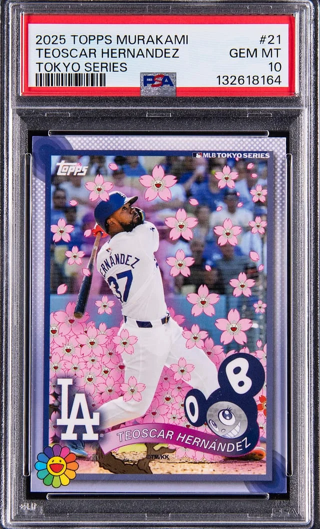 2025 Topps Teoscar Hernandez Murakami Tokyo Series #21 card image