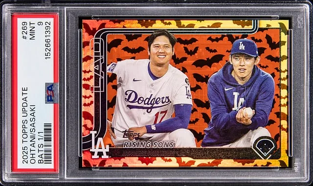 2025 Topps Update Shohei Ohtani/Roki Sasaki Bats #269 card image