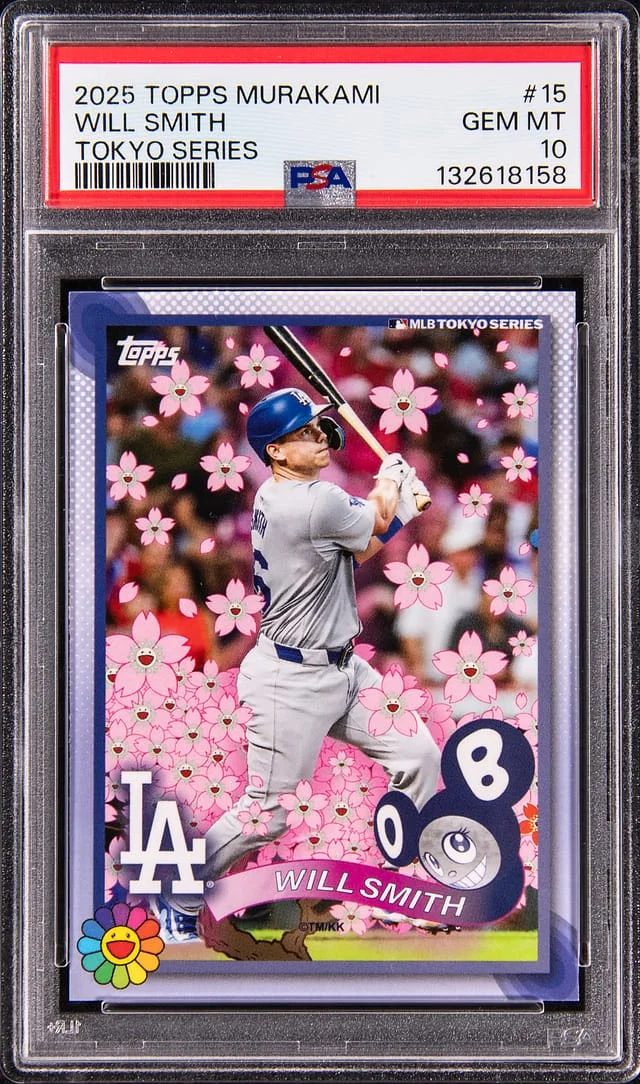 2025 Topps Will Smith Murakami Tokyo Series #15 card image