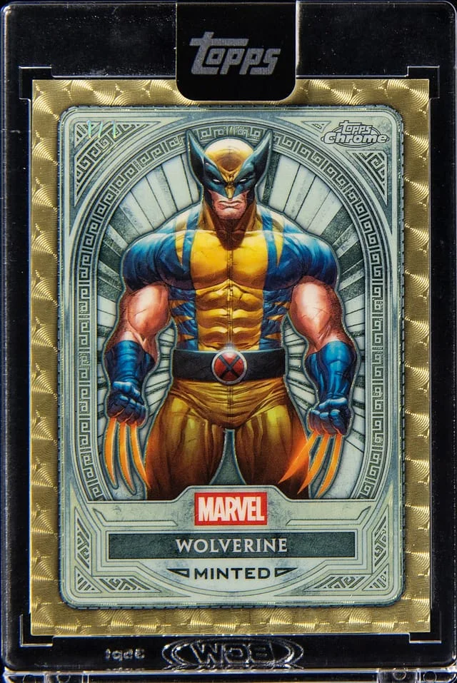 2025 Topps Wolverine - Topps Encased Marvel Mint Chrome SuperFractor #102 card image