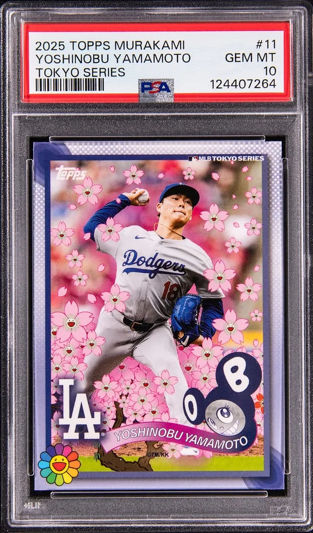 2025 Topps Yoshinobu Yamamoto Murakami Tokyo Series #11 card image