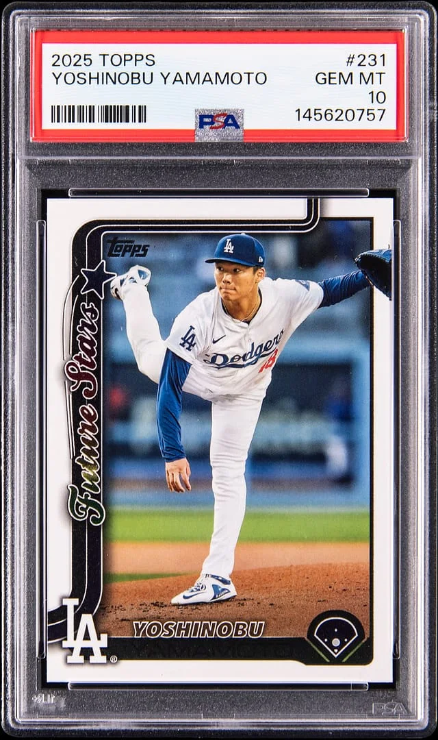 2025 Topps Yoshinobu Yamamoto #231 card image