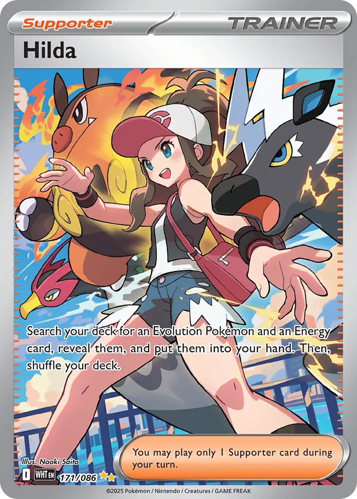 2025 White Flare Hilda Special Illustration Rare #171/86 Special Illustration Rare card image