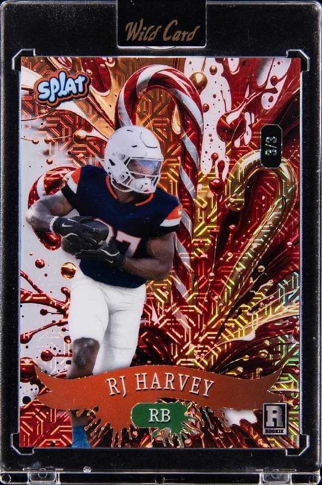 2025 Wild Card Splat RJ Harvey - Wild Card Encased #SCFCCa2-RH card image