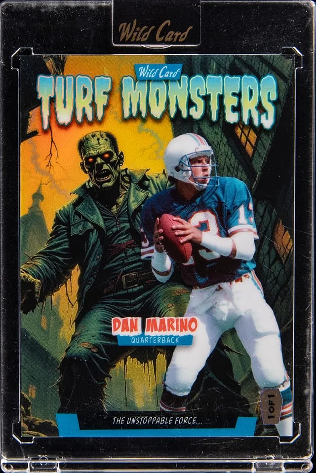 2025 Wild Card Turf Monsters Dan Marino - Wild Card Encased #DM card image