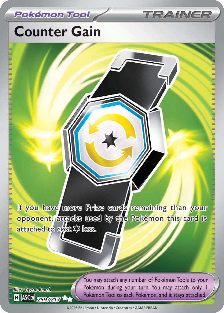 2026 Ascended Heroes Counter Gain #259/217 Ultra Rare card image