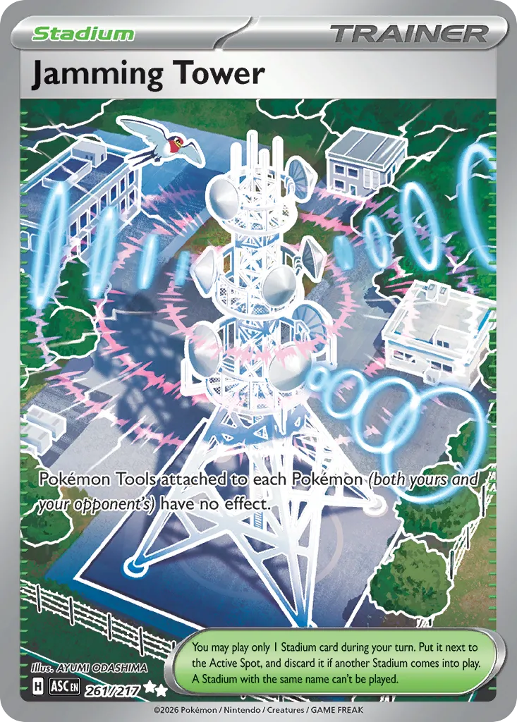 2026 Ascended Heroes Jamming Tower #261/217 Ultra Rare card image