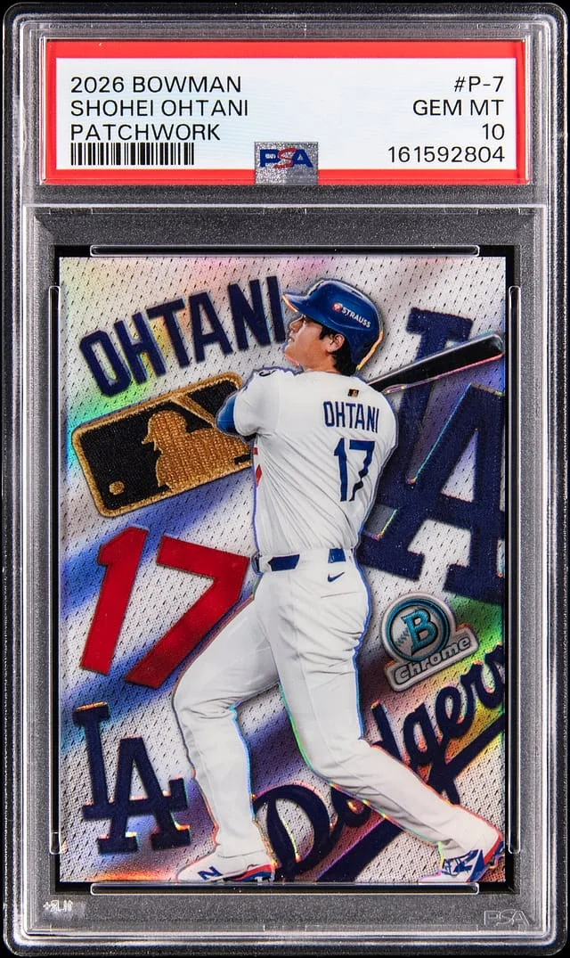 2026 Bowman Shohei Ohtani Patchwork #P-7 card image