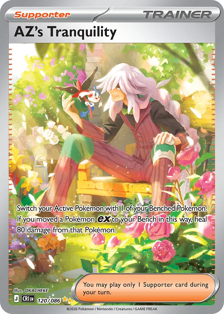 2026 Chaos Rising AZ's Tranquility #120/86 Special Illustration Rare card image