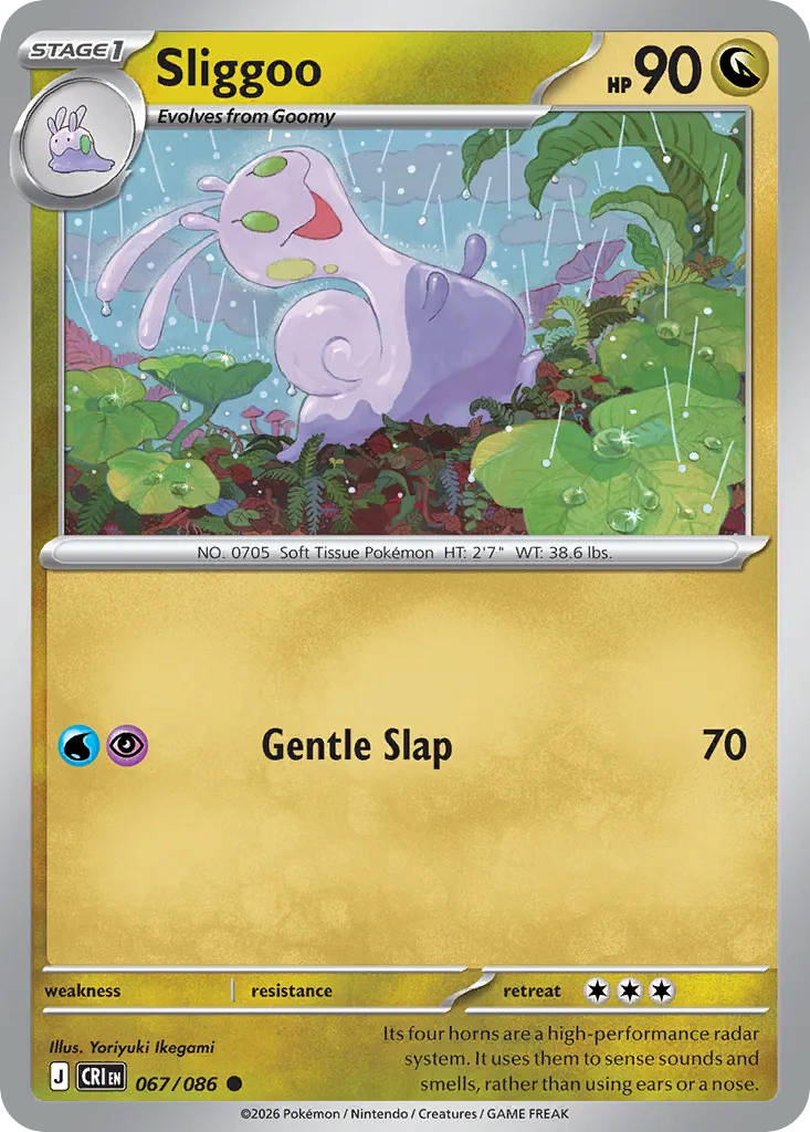 2026 Chaos Rising Sliggoo Common #67/86 Common card image