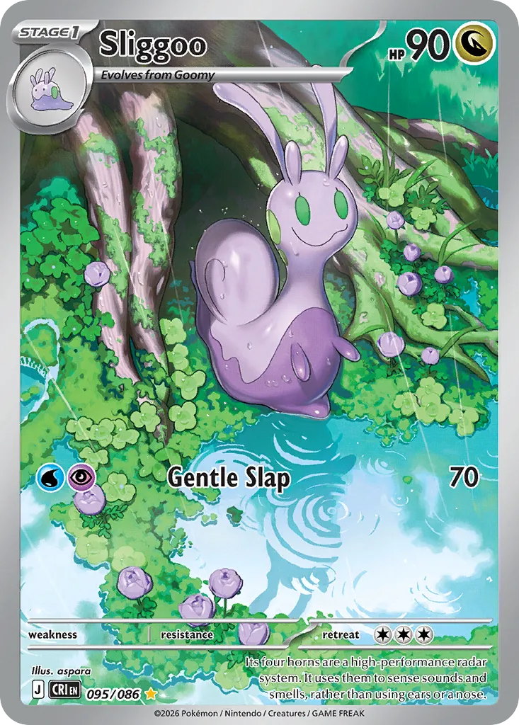 2026 Chaos Rising Sliggoo #95/86 Illustration Rare card image