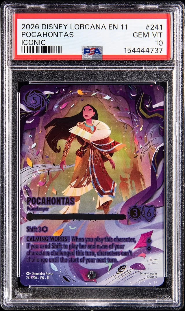 2026 Disney Lorcana EN 11 Iconic Pocahontas #241 card image