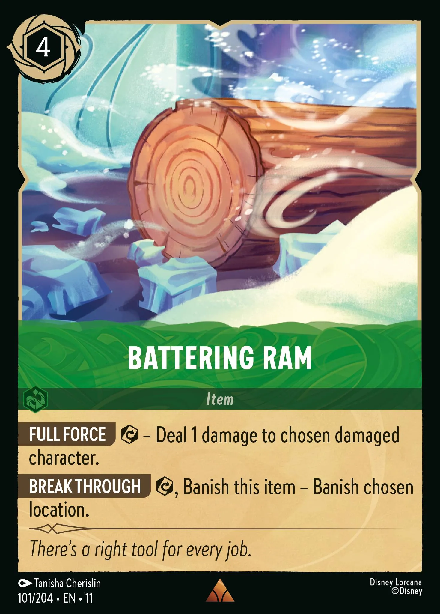 2026 Winterspell Battering Ram Rare #101 Rare card image
