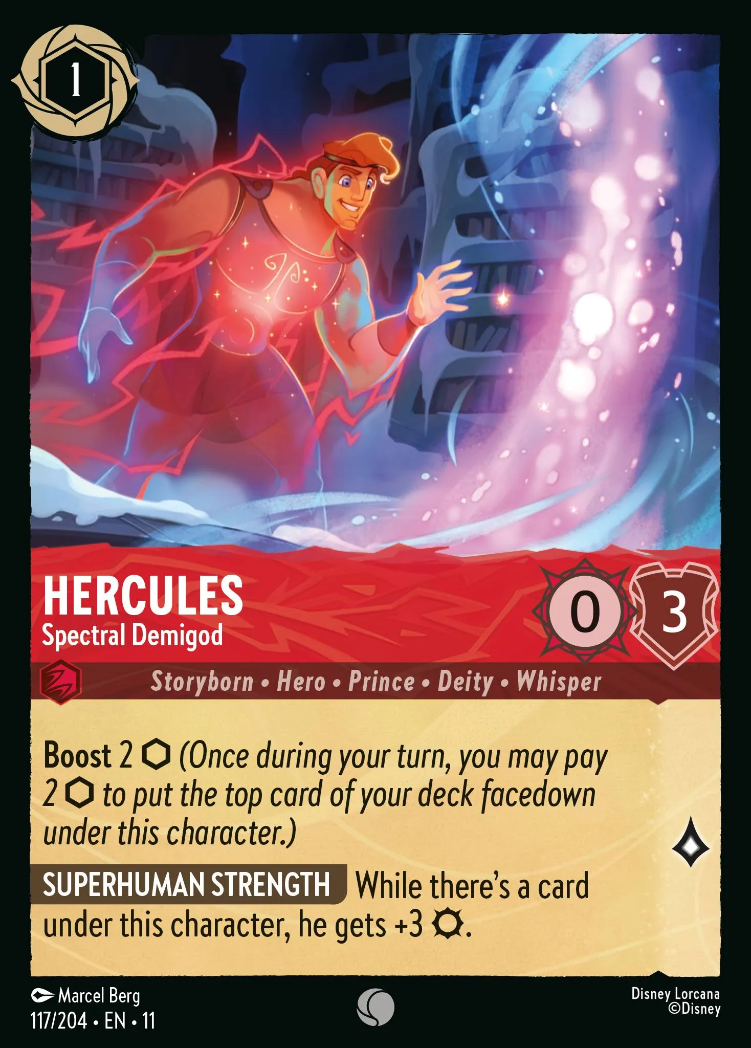 2026 Winterspell He's A Tramp Common #117 Common card image