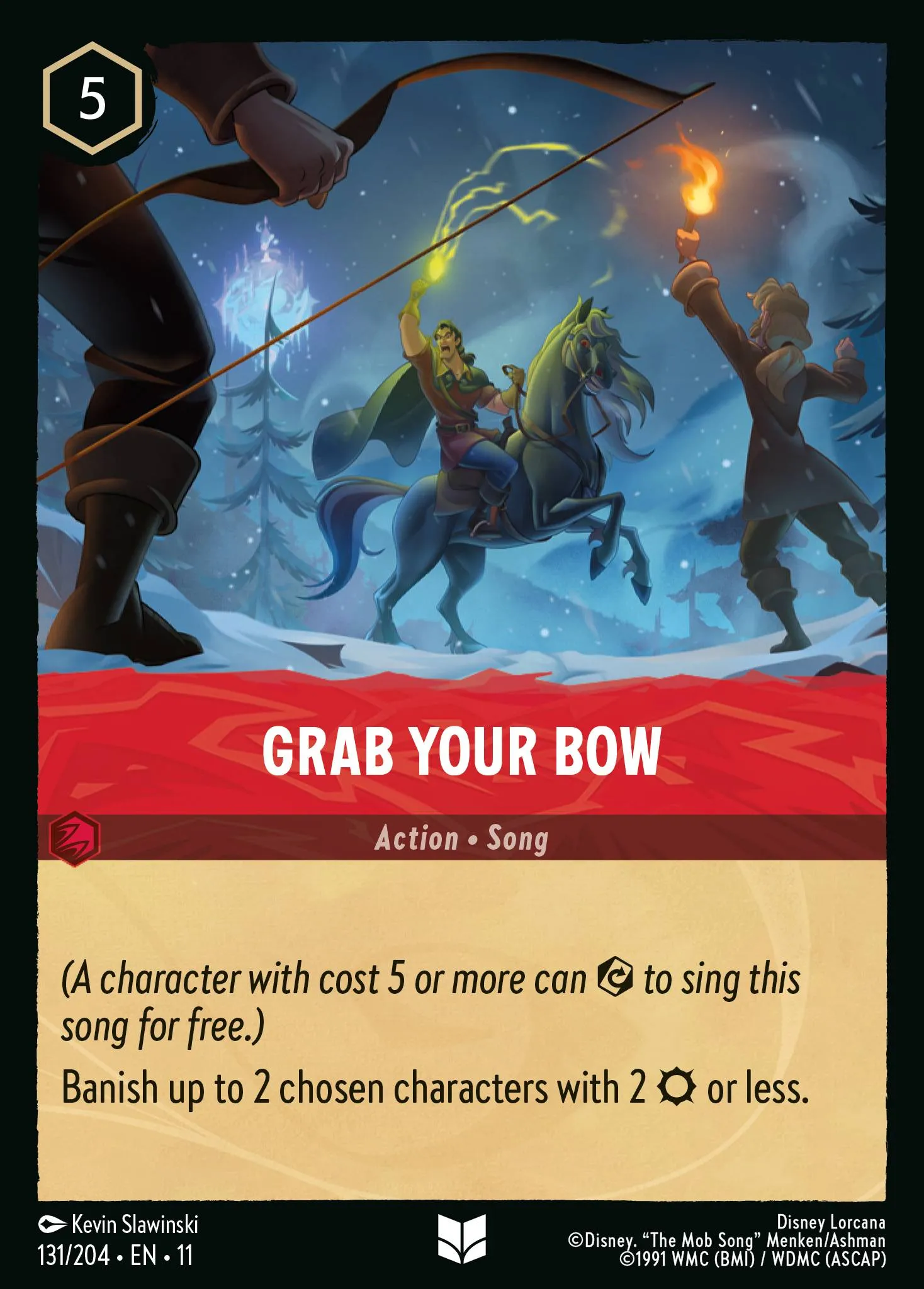 2026 Winterspell Grab Your Bow Uncommon #131 Uncommon card image