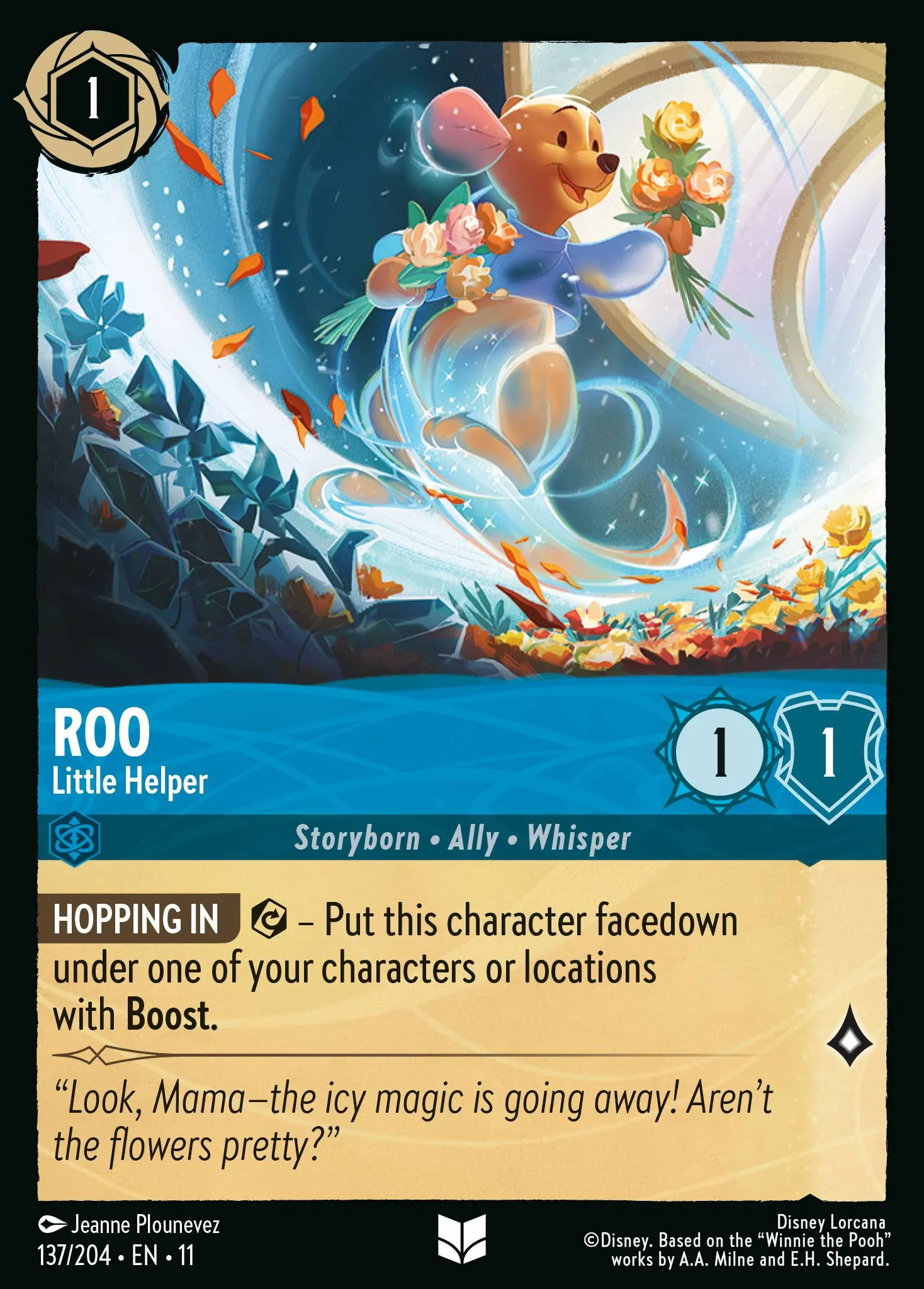 2026 Winterspell Roo - Little Helper #137 Uncommon card image