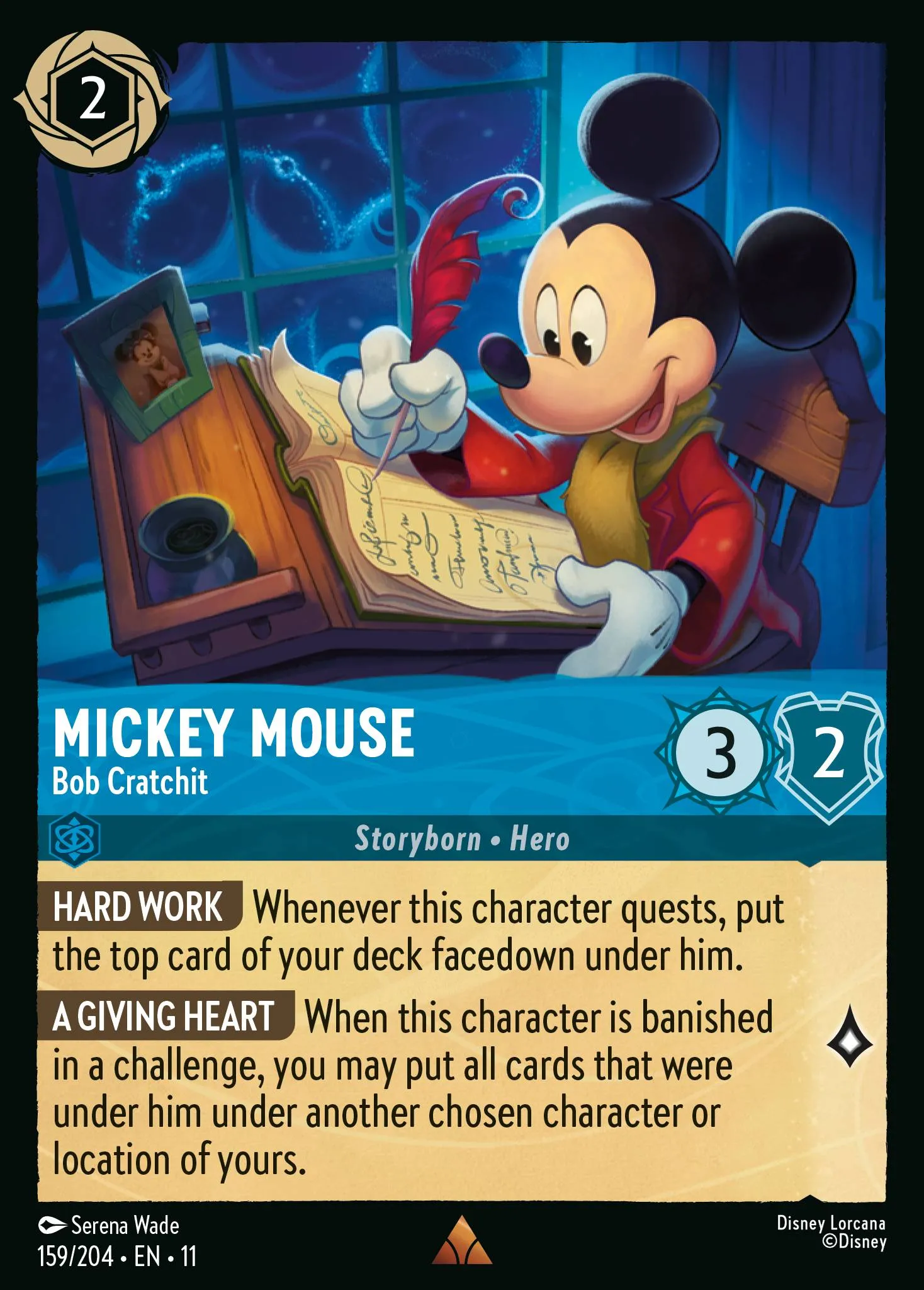 2026 Winterspell Belle - Apprentice Inventor Rare #159 Rare card image
