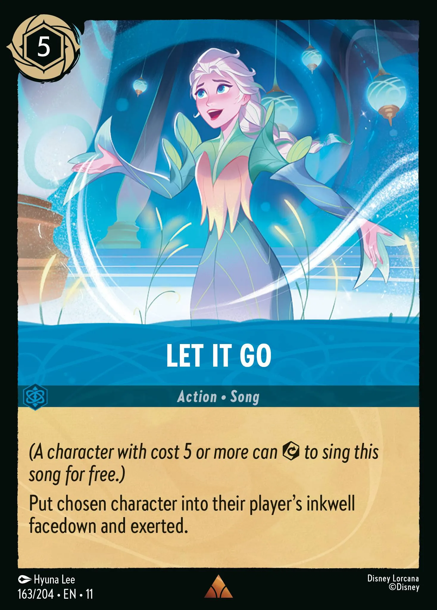 2026 Winterspell Let It Go Rare #163 Rare card image