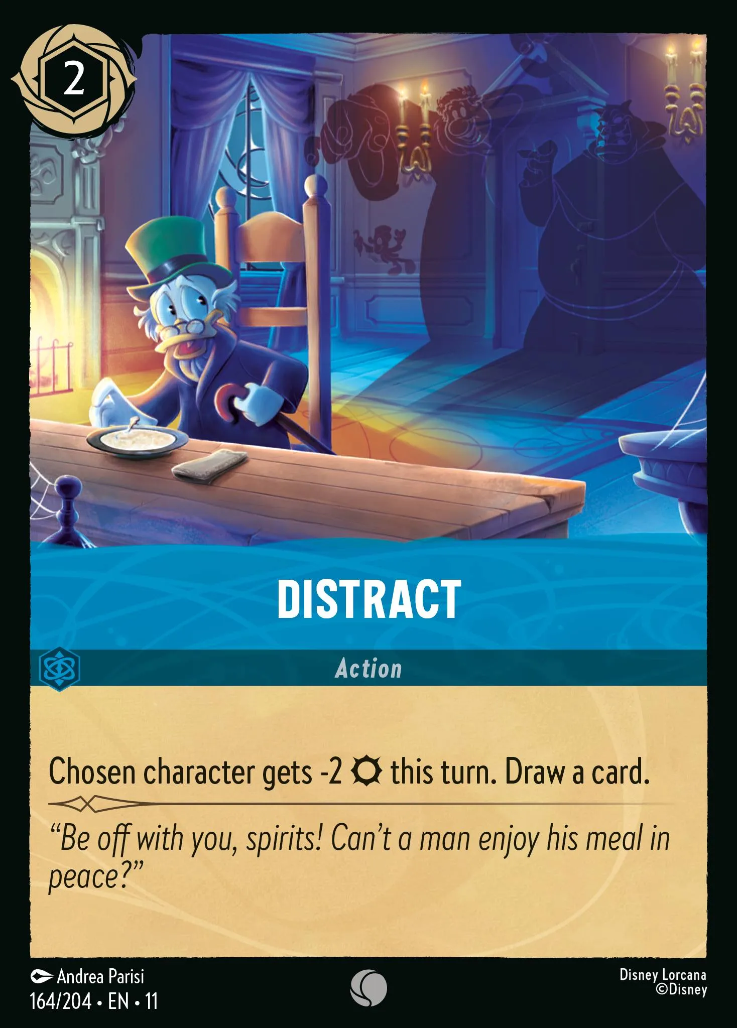 2026 Winterspell Distract Common #164 Common card image