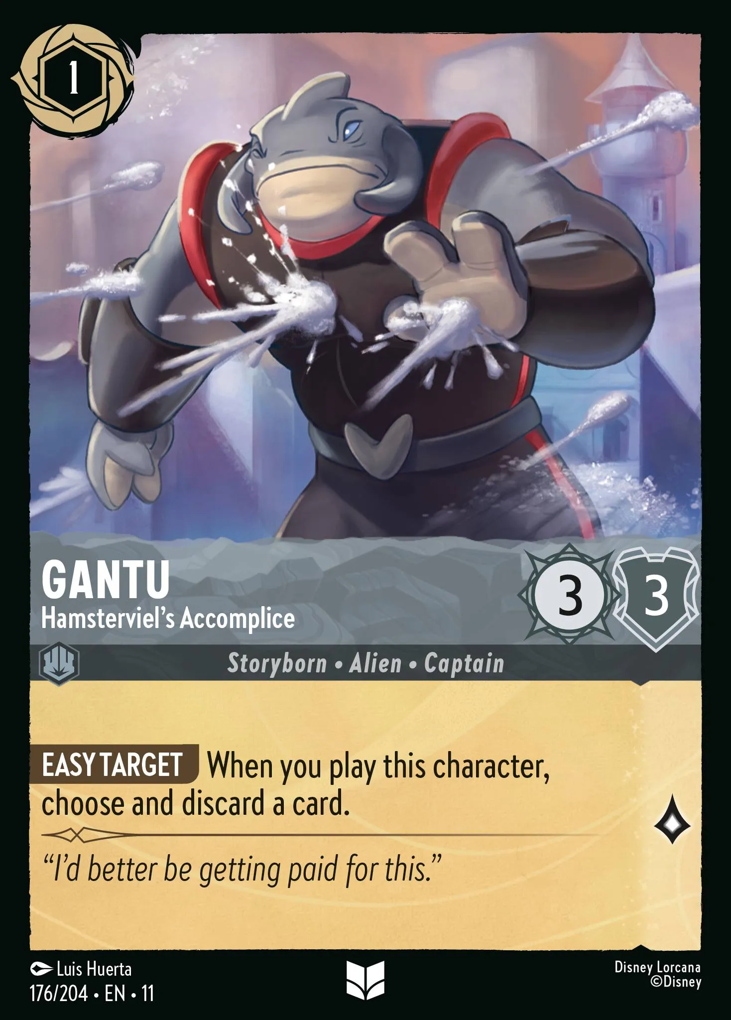2026 Winterspell Gantu - Hamsterviel's Accomplice #176 Uncommon card image