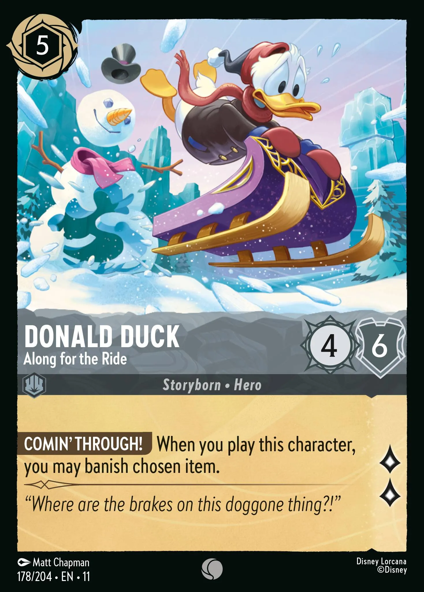 2026 Winterspell All Is Found Common #178 Common card image