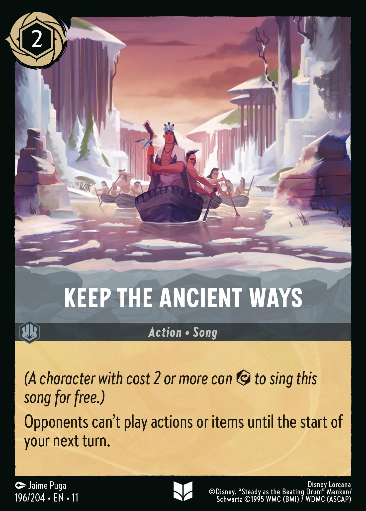 2026 Winterspell Keep the Ancient Ways Uncommon #196 Uncommon card image