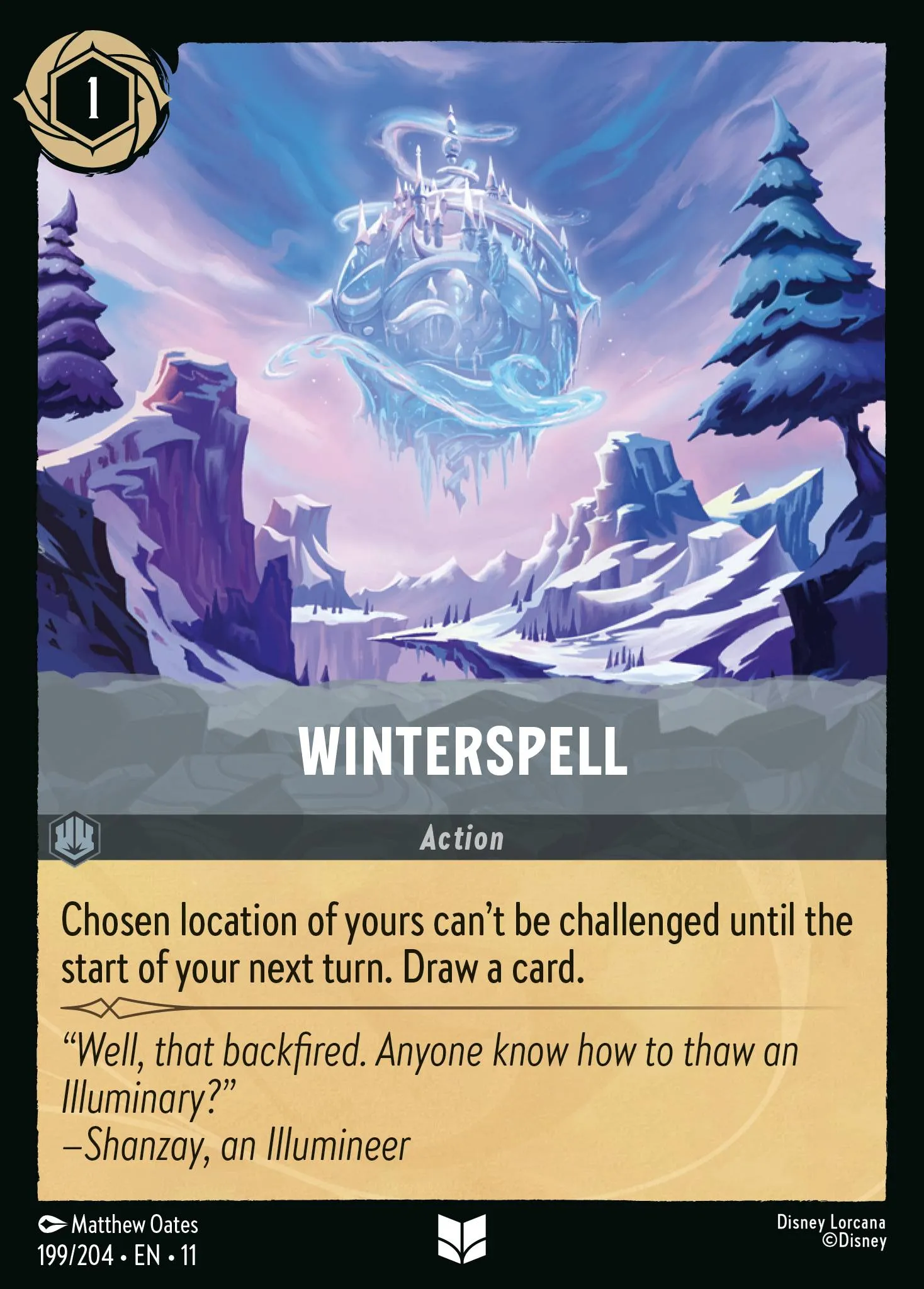 2026 Winterspell Winterspell Uncommon #199 Uncommon card image