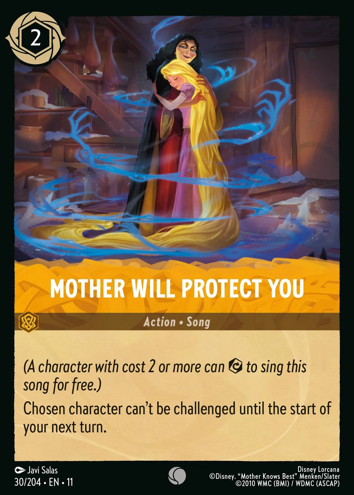 2026 Winterspell Mother Will Protect You [Foil] Common #30 Common card image