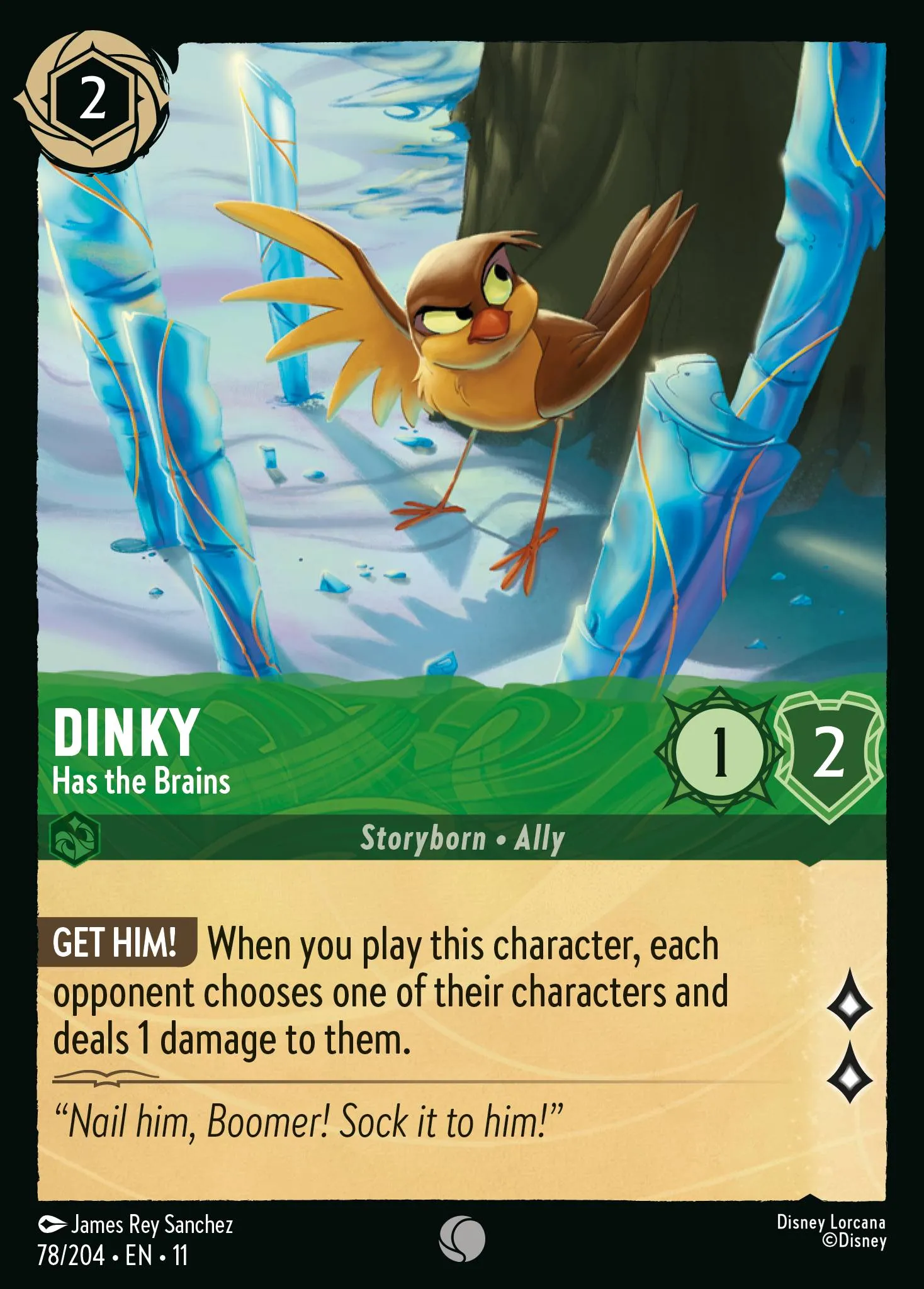 2026 Winterspell Dinky - Has the Brains [Foil] Common #78 Common card image
