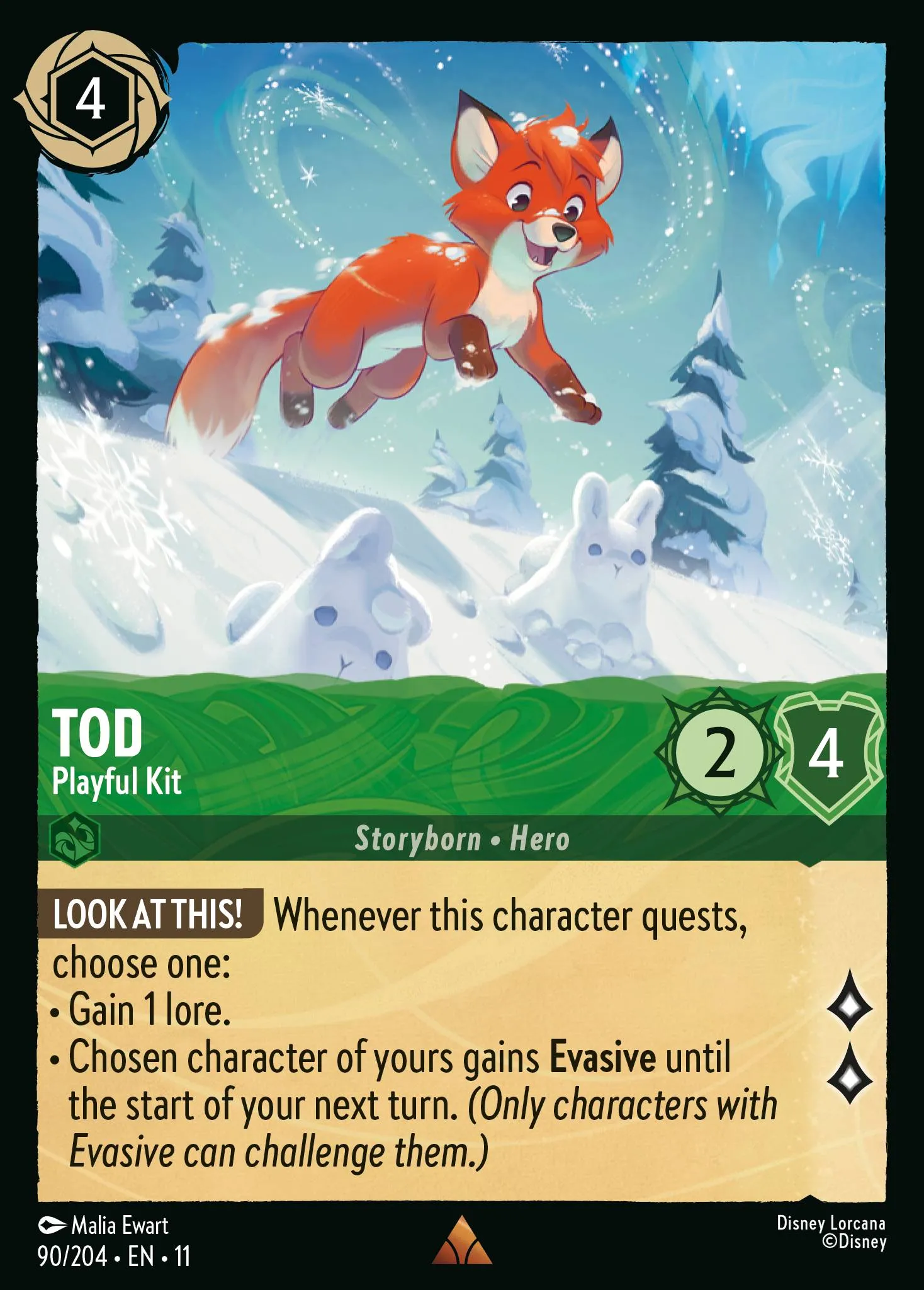 2026 Winterspell Hiro Hamada - Future Champion Rare #90 Rare card image