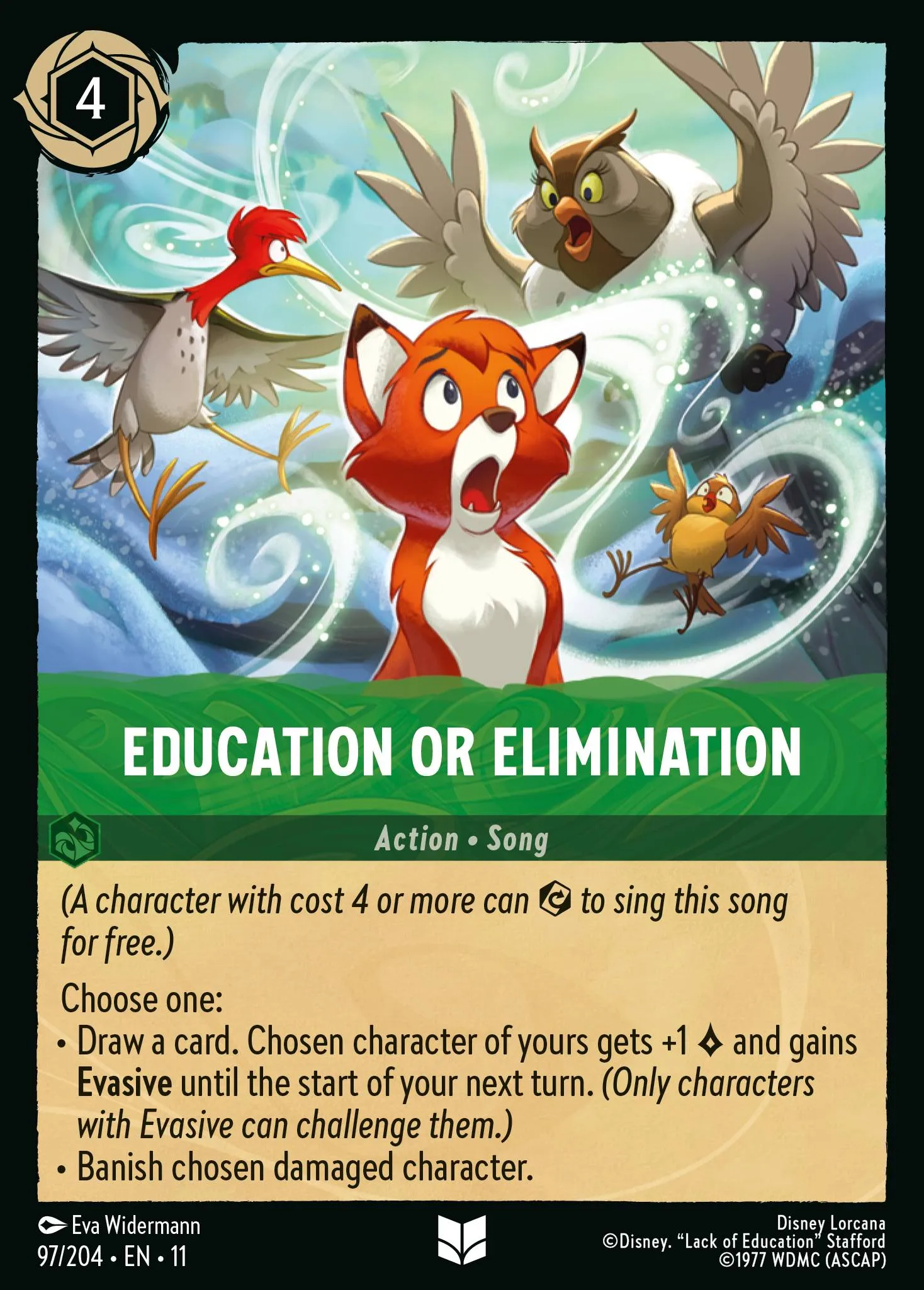 2026 Winterspell Education or Elimination #97 Uncommon card image