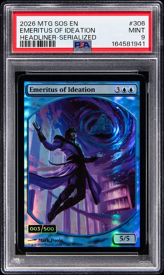 2026 Magic: The Gathering Secrets of Strixhaven Headliner Serialized Emeritus of Ideation #308 card image