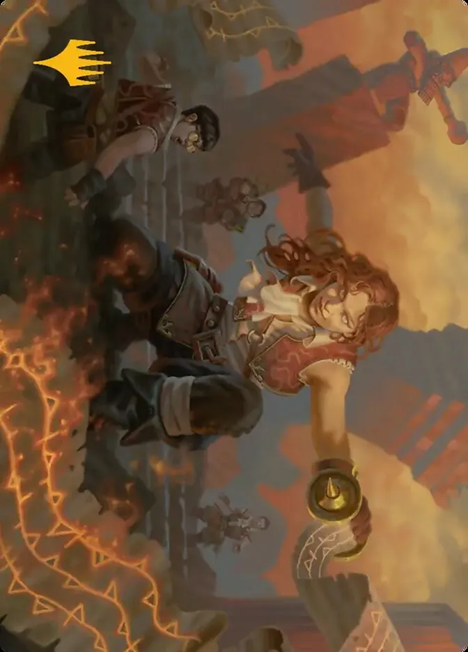 2026 Secrets of Strixhaven Art Series Zealous Lorecaster // Zealous Lorecaster #14 common card image
