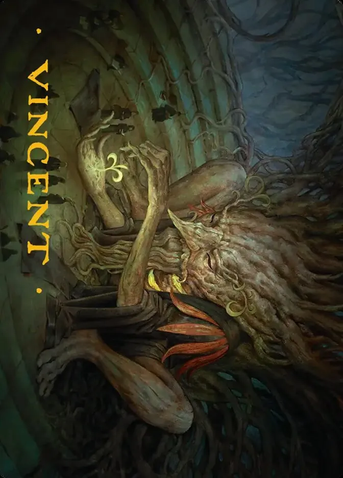 2026 Secrets of Strixhaven Art Series Old-Growth Educator // Old-Growth Educator #20 common card image